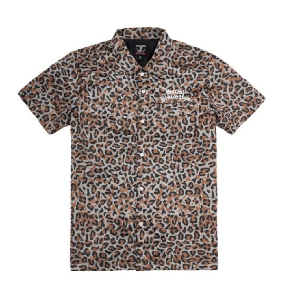 The Creeps Woven Button Up Shirt - Never worn!